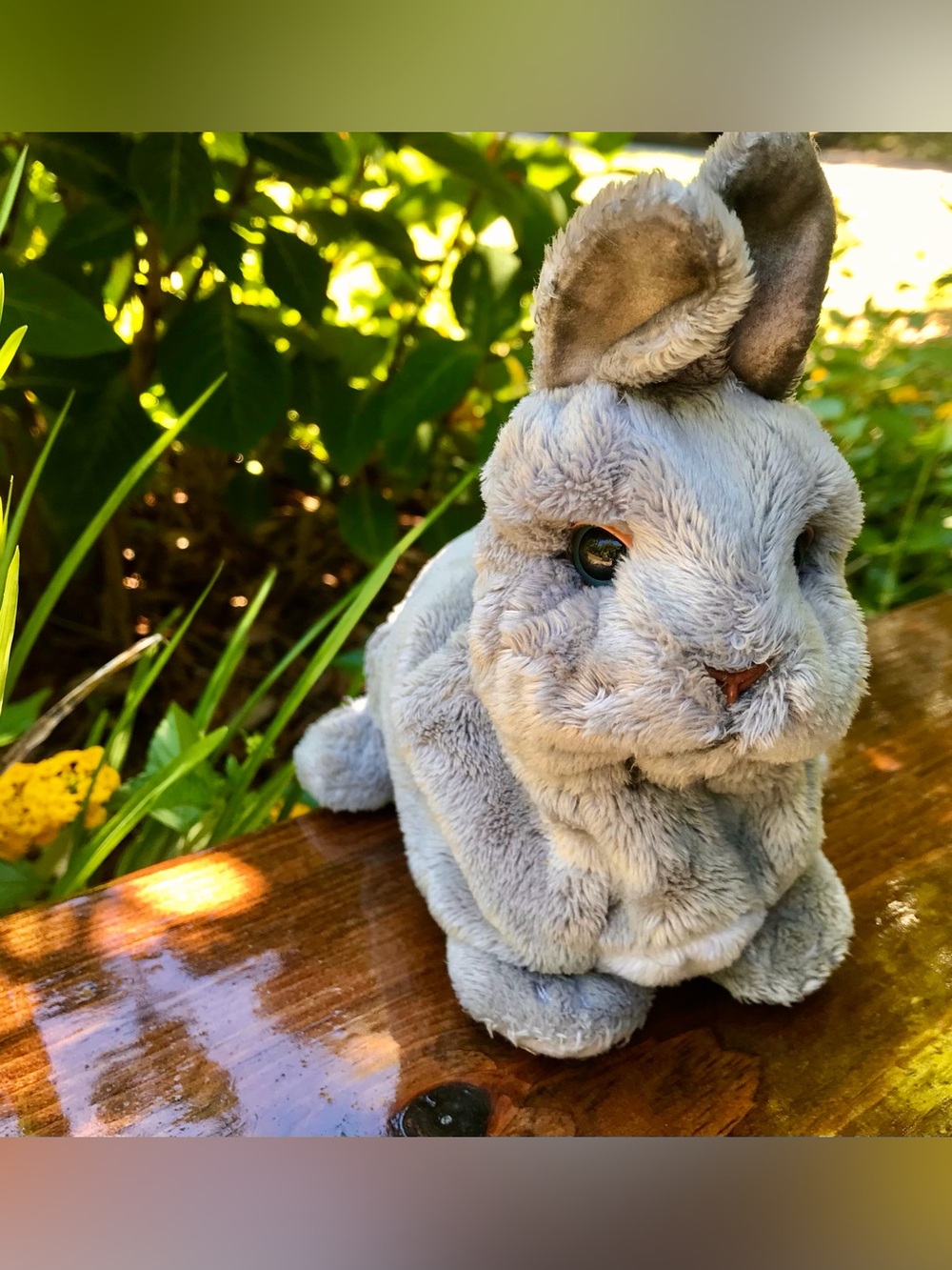 2009 FURREAL Friends Grey Animatronic Movement Sound Bunny Rabbit Plush Toy - Picture 4 of 16